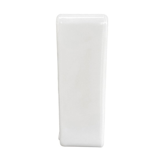 Image 1 of Vintage square white glass ceiling lamp for RZB Bamberg, Germany 1970