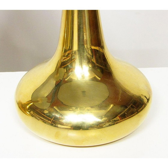 Image 1 of Coppia di lampade da tavolo vintage dorate "Orient" di Jo Hammerborg per Fog and Morup, 1975