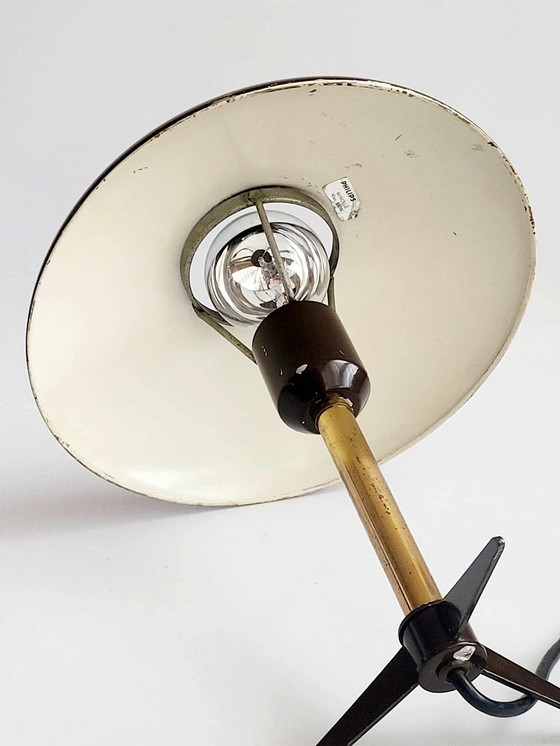 Image 1 of Louis Kalff 1960s "Minou-S" Table lamp