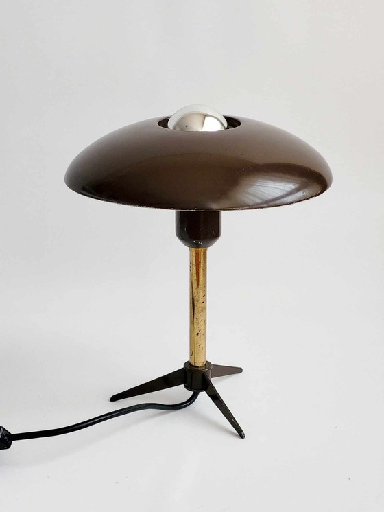 Image 1 of Louis Kalff 1960s "Minou-S" Table lamp