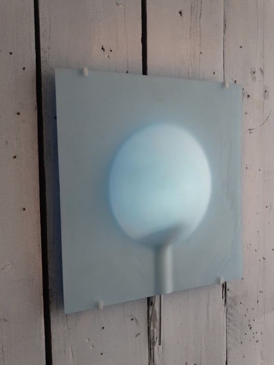 Image 1 of Lampada da parete Ikea Stämming blu.