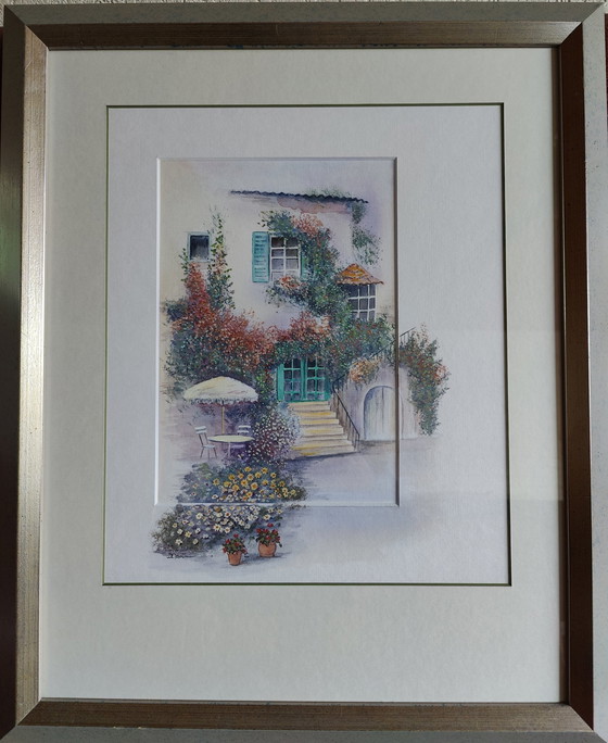 Image 1 of Daniel van Oppen -Aquarelle Painting