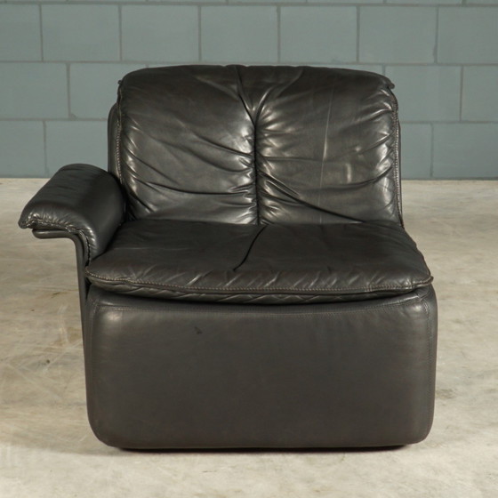 Image 1 of Vintage Modular Lounge/Sitting Group - Black Leather