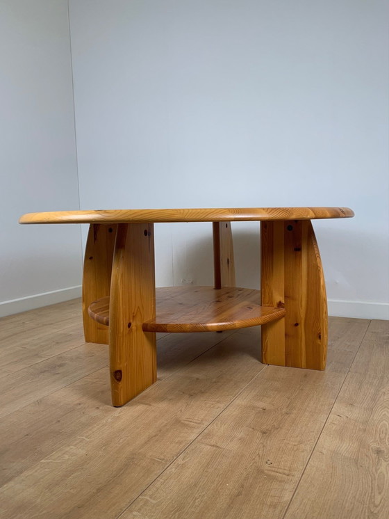 Image 1 of Modernist Pine Coffee Table 1980/90
