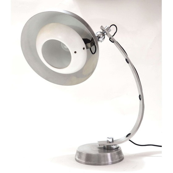 Image 1 of Vintage aluminum lamp