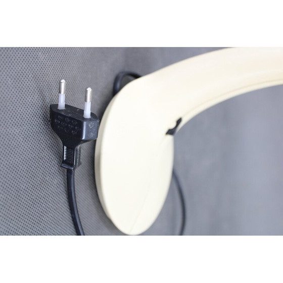 Image 1 of Pair of vintage Veneta Lumi table lamps model Virgola, Italy 1970s