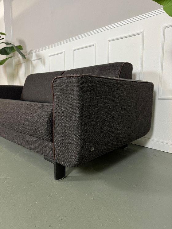 Image 1 of Rolf Benz Designer Premium Canapé Tissu Gris Banc