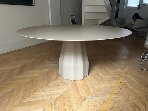 Viccarbe Burin Dining Table - Taupe