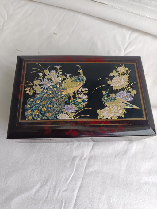 Jewelry Box Or Musical Box - 1980-1990 Good Condition - Japan - With Authenticity Stamp
