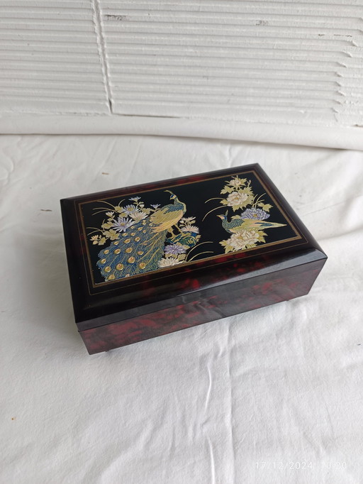 Jewelry Box Or Musical Box - 1980-1990 Good Condition - Japan - With Authenticity Stamp