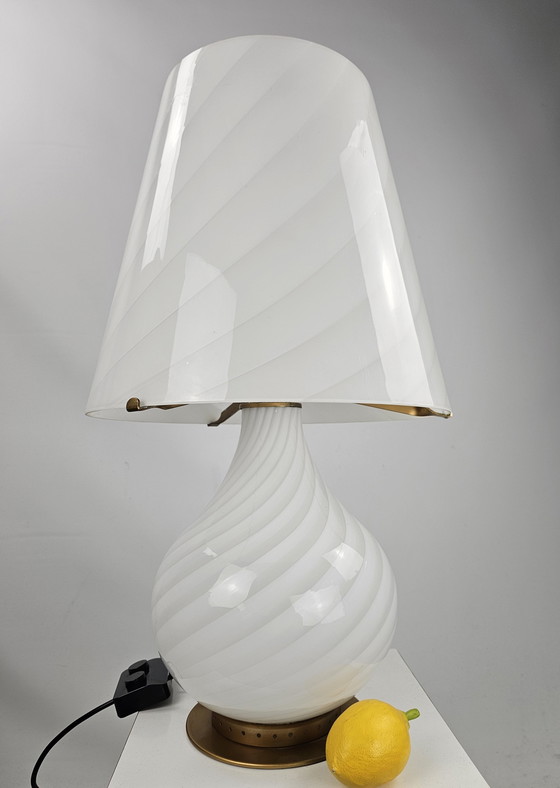 Image 1 of Xl Italian Mushroom Table Lamp