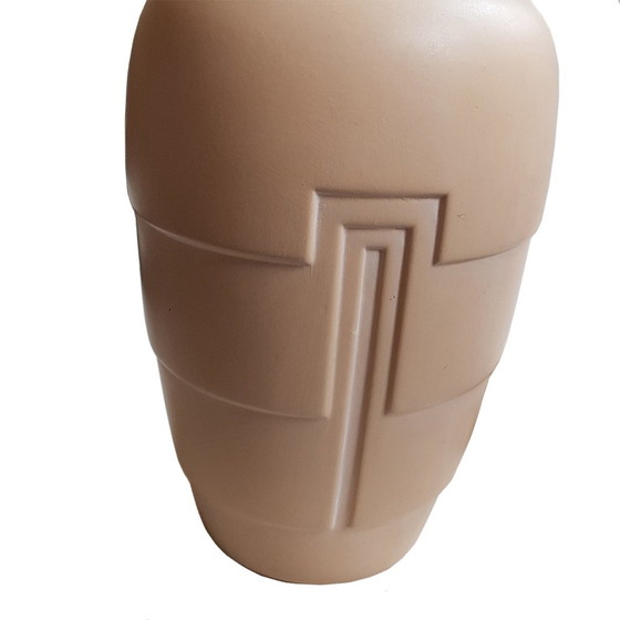 Image 1 of Lampe de table art déco en céramique, années 1980