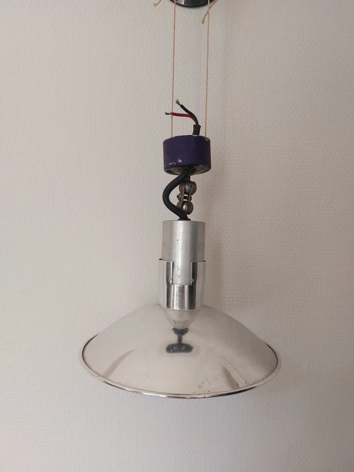 Mid - Century Chrome Ceiling Light/ Wall Light