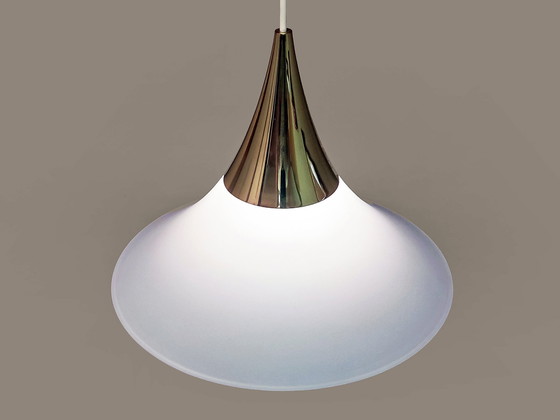 Image 1 of Pendant Lamp Witch Hat Glashutte Limburg