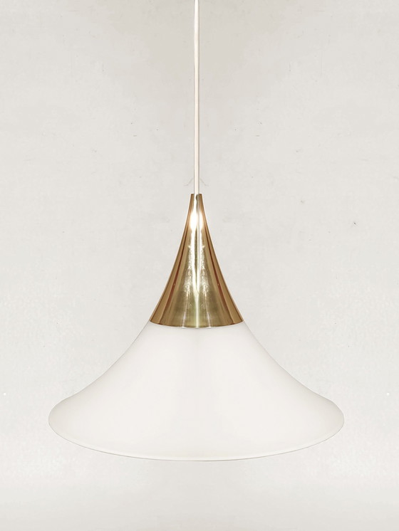 Image 1 of Pendant Lamp Witch Hat Glashutte Limburg