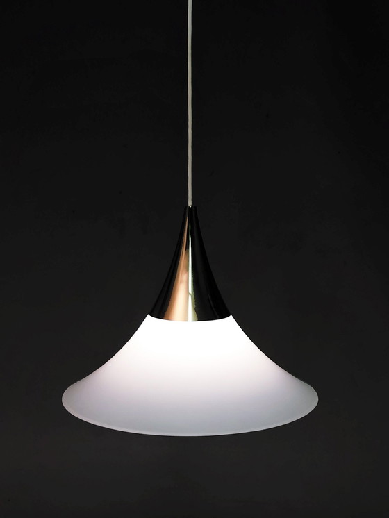 Image 1 of Pendant Lamp Witch Hat Glashutte Limburg