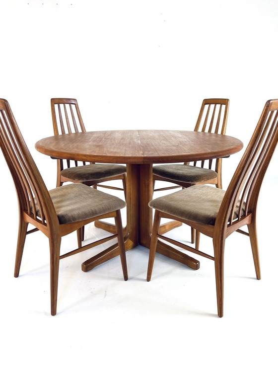 Image 1 of Extendable Danish Dining Room Table '60