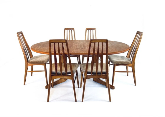 Image 1 of Extendable Danish Dining Room Table '60