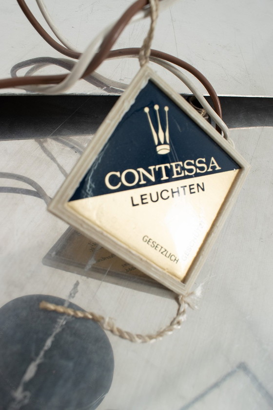 Image 1 of Contessa Leuchten round mirror