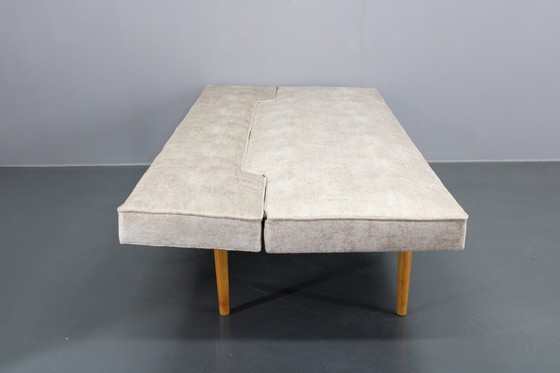 Image 1 of 1960S Miroslav Navratil Convertible Restored Daybed Sofa, Czechoslovakia