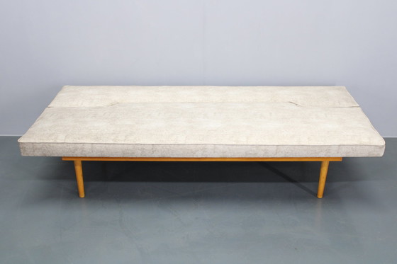 Image 1 of 1960S Miroslav Navratil Convertible Restored Daybed Sofa, Czechoslovakia