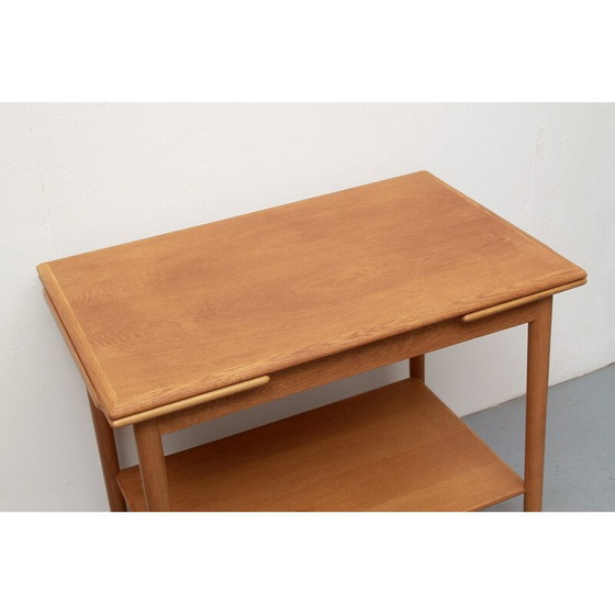 Image 1 of Carrello vintage in rovere per Dyrlund, Danimarca anni '60