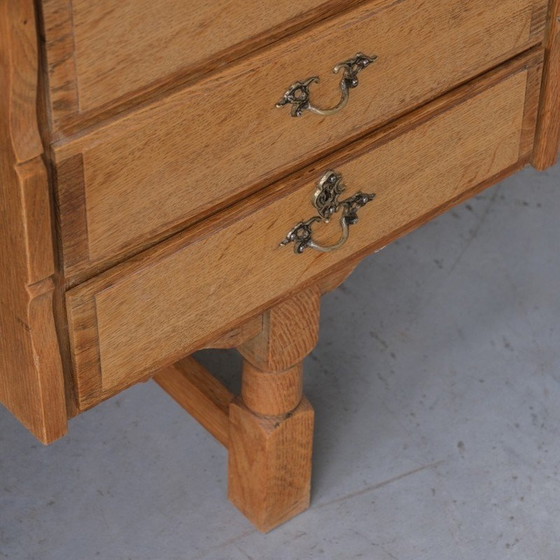 Image 1 of Danish mid-century oakwood desk, 1960s