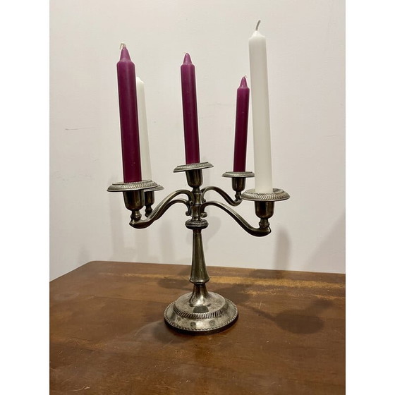 Image 1 of Vintage 5-branch candlestick