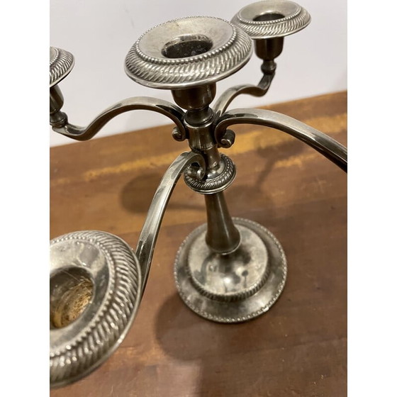 Image 1 of Vintage 5-branch candlestick