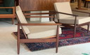 Fauteuil vintage Mid Century design danois