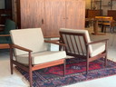 Fauteuil vintage Mid Century design danois