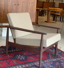 Fauteuil vintage Mid Century design danois