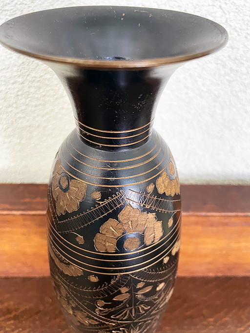 Indian brass vase