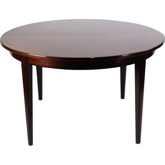 Image 1 of Tavolo da pranzo vintage in palissandro modello n. 55 di Omann Jun. AS, anni '60