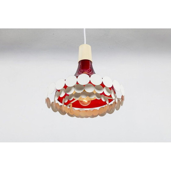 Image 1 of Vintage geometric ceiling lamp by Doria Leuchten, 1970