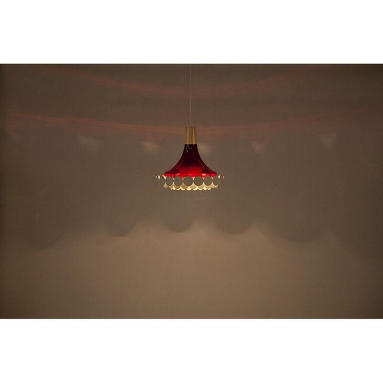 Image 1 of Vintage geometric ceiling lamp by Doria Leuchten, 1970