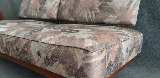 Image 1 of Divano Stella Couch, poltrona, stile vintage anni '60, due posti, design danese di metà secolo. 