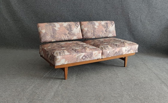 Image 1 of Divano Stella Couch, poltrona, stile vintage anni '60, due posti, design danese di metà secolo. 