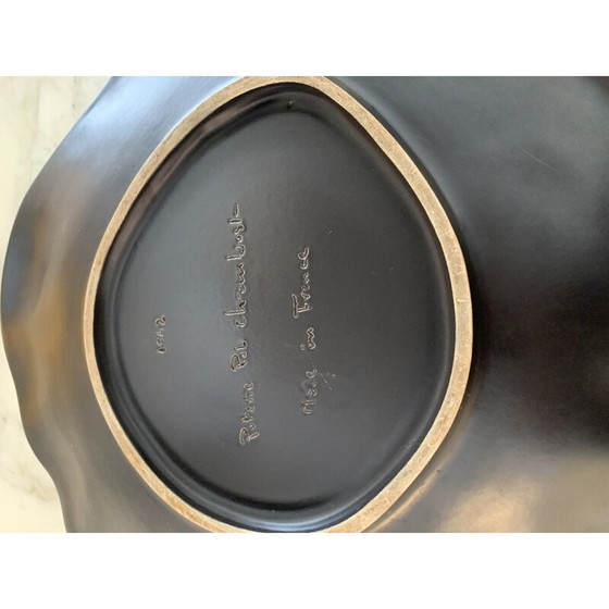 Image 1 of Set of vintage ceramic plates by Pol Chambost