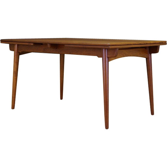 Image 1 of Wooden table, model AT-312, Danish design, 1960s, designer: Hans J. Wegner, manufacturer: Andreas Tuck