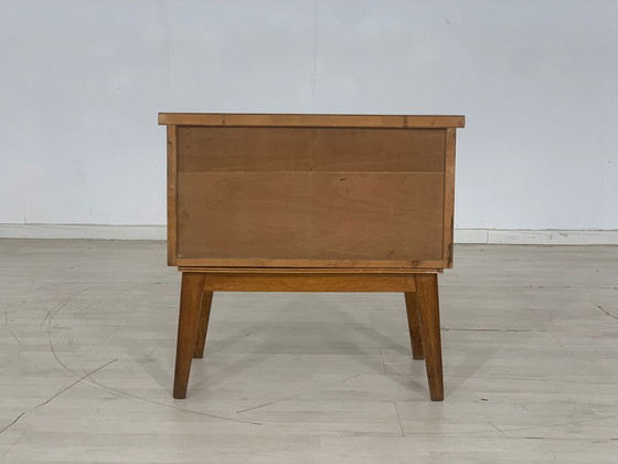 Image 1 of Mid century bedside table bedside cabinet chest of drawers vintage