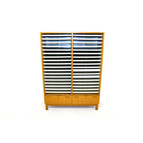 Image 1 of Vintage oak cabinet, Sweden 1950