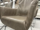 8 Label Chief Dining chair Bald sprang Olive leather