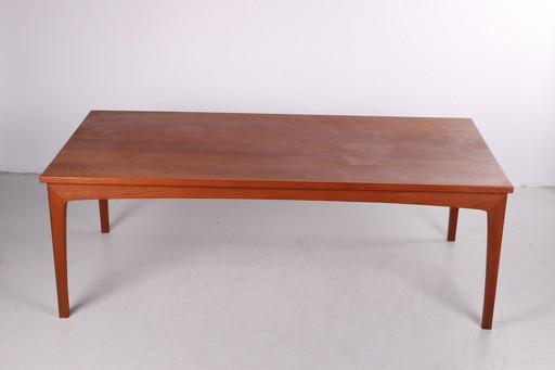 Niels Bach Danish design coffee table by Niels Bach Solid Teak 1960s.