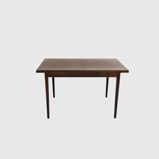 Image 1 of Table de salle à manger extensible vintage - Bois de wengé, 1960s