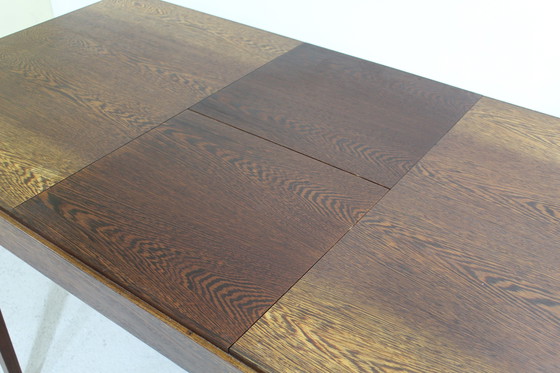 Image 1 of Table de salle à manger extensible vintage - Bois de wengé, 1960s