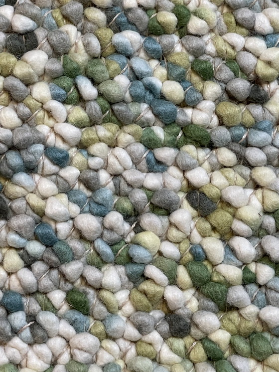 Image 1 of Brink & Campman Pebble Carpet Fresh Green New