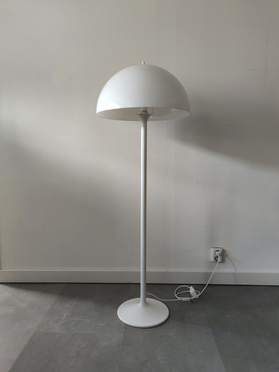 Lampada da terra vintage danese di Knud Christensen