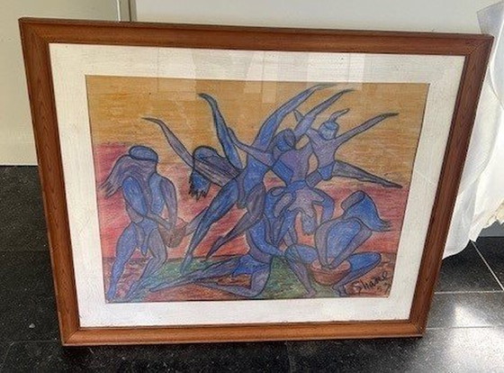 Image 1 of Watercolor From 1953