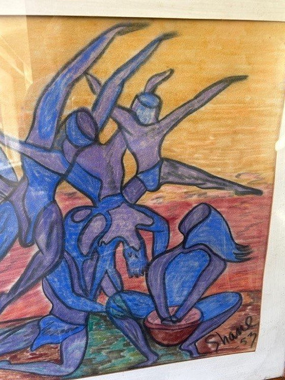 Image 1 of Watercolor From 1953